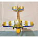 Laser 200 3D 48 Inch wingspan ARF 30E Transparent Yellow New 2025 by Seagull