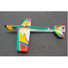 Loaded Dice 68.5 Inch Classic Pattern Aerobatic .65.95 Glow/70E Electric Main Retracts Included Green NEW 2026