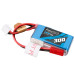 Gens Ace 300mAh 2S 7.4v 45C Lipo Battery with JST Plug and XH Balance 40x20x12mm 18g