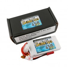 Gens Ace 450mAh 2S 7.4v 30C JST Plug
