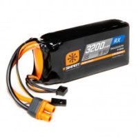 Spektrum 3200mAh 3S 9.9V Smart LiFe ECU Battery IC3 Plug