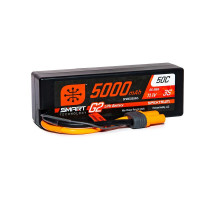 Spektrum 5000mAh 3S 11.1V Smart G2 LiPo 50C Hard Case IC5 Plug