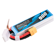 Gens Ace 900mAh 4S 14.8v 80C XT60 Plug (F5J / Powered Glider / Hot Liner)