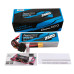 Gens Ace 2500mAh 6S 22.2v 80C Lipo Battery With XT60 Plug