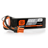 Spektrum 4000mAh 6S 22.2V Smart G2 LiPo 50C IC5 Plug