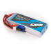 Gens Ace 5000mAh 2S 7.4v RX Lipo Battery with EC3 and JR-3P Plugs
