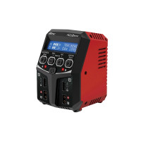 RDX2 Mini Battery Charger - Two Port, 2x50W AC Battery Charger 2-4S Lipo, 6-8s NiCd/NiMh by Hitec