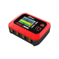 RDX4 Mini Battery Charger 4 Ports, AC 100W Shared, 60w Max, DC 240w, 1-4s Lipo, 1-8 Cell Nicd/NiMh by Hitec RDX4 Mini Battery Charger 4 Ports, AC 100W Shared, 60w Max, DC 240w, 1-4s Lipo, 1-8 Cell Nicd/NiMh by Hitec