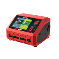 RDX2 200 Battery Charger - Two Port 1x100w or 2x50W AC, 2x100w DC 200w Total, 1-6S Lipo, 1-15cell Nicd/NiMh by Hitec