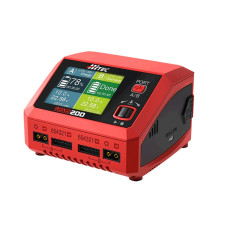 RDX2 200 Battery Charger - Two Port 1x100w or 2x50W AC, 2x100w DC 200w Total, 1-6S Lipo, 1-15cell Nicd/NiMh by Hitec RDX2 200 Battery Charger - Two Port 1x100w or 2x50W AC, 2x100w DC 200w Total, 1-6S Lipo, 1-15cell Nicd/NiMh by Hitec