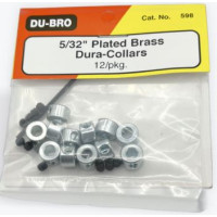 5/32" Dura-Collars (12pk) by Du-Bro