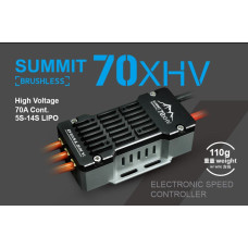 Dual Sky SUMMIT 70XHV 70Amp 5-14S Brushless Aircraft ESC
