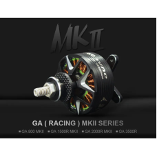 Dual Sky Xmotor GA800.15 MKII 810kv 28 Pole 30E Brushless Outrunner 172g 4S Lipo 770w 12x6-14x6 Prop 1.4-1.6kg 3D Aircraft