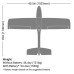 AeroScout S 2 1.1m RTF Basic with SAFE and RealFlight Trainer/Beginner Airplane by Hobby Zone