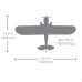 Carbon Cub S 2 1.3m Cleetus McFarland Special Edition RTF Basic plus Smart G2 Air Powerstage Bundle Combo