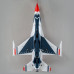 F-16 Thunderbirds 70mm EDF Jet BNF Basic by Eflite