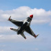 F-16 Thunderbirds 70mm EDF Jet BNF Basic by Eflite