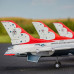 F-16 Thunderbirds 70mm EDF Jet BNF Basic by Eflite