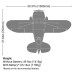 Gee Bee R-2 1.0m BNF Basic with AS3X+ and SAFE Select by Eflite