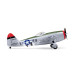 Micro P-47 Thunderbolt 625mm BNF Basic with AS3X+ and SAFE Select by Eflite
