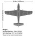 P-51D Mustang 1.0m BNF Basic with AS3X+ and SAFE Select by Eflite