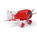 UMX Gee Bee R-2 510mm BNF Basic with AS3X and SAFE Select by Eflite With Gens Ace 300mAh 3S 11.1v 45C Lipo Battery JST Plug Combo