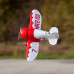 UMX Gee Bee R-2 510mm BNF Basic with AS3X and SAFE Select by Eflite With Gens Ace 300mAh 3S 11.1v 45C Lipo Battery JST Plug Combo