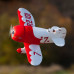 UMX Gee Bee R-2 510mm BNF Basic with AS3X and SAFE Select by Eflite With Gens Ace 300mAh 3S 11.1v 45C Lipo Battery JST Plug Combo