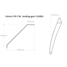Falcon Carbon U/C Legs - CLG001