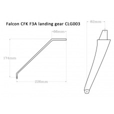 Falcon Carbon U/C Legs - CLG003