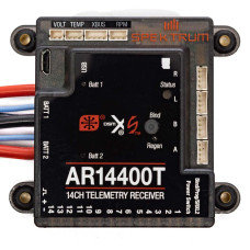 AR14400T 14 Channel PowerSafe Telemetry Receiver by Spektrum