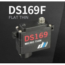 Dual Sky DS169F Micro Thin Metal Gear 2.8kg, 0.06sec HV 7.4v Servo 9g 23.5x8.5x24mm Suit gliders, F5K, F5J, e-RES