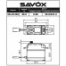 Savox SB-2274SG-BE 30Kg High Voltage Std Size Brushless
