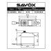 Savox SC-0252MG 10.5Kg Std Size - Soft Start