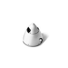 Falcon 82mm Carbon Contra Spinner - White