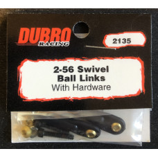 2-56 Swivel Ball Links (2 Pcs) By Dubro