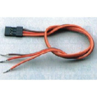MALE Servo/Battery Lead JR (50 strand wire)