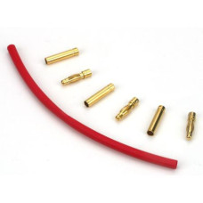 Gold Bullet Connector Set, 4mm (3) Gold Bullet Connector Set, 4mm (3)