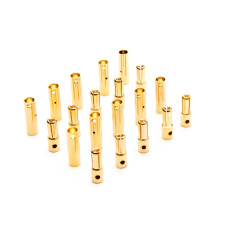 Gold Bullet Connector Set, 4mm (10) Gold Bullet Connector Set, 4mm (10)