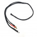 XH Balance - Banana Plug Charge Lead 650mm Long + 600mm extension for 2S Lipo/Life RX Packs by RC Pro - New !!!