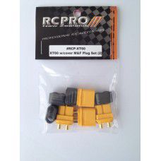 XT60 Plug w/cover 2 pair